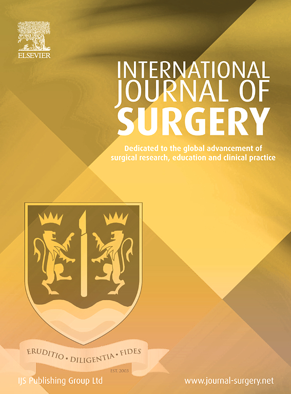 Go to journal home page - International Journal of Surgery